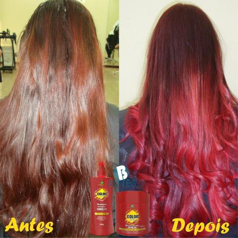 Kit Color Red Potencializando ainda muito Mais a Cor de Seu Cabelo - Foto 5