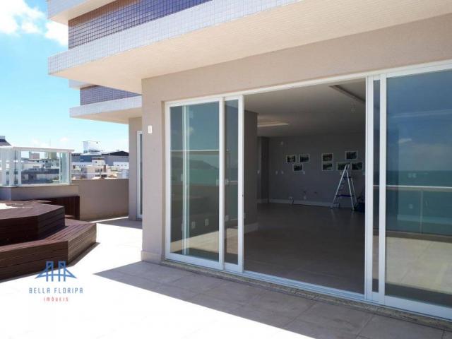 Magnífica cobertura, pé na areia em canasvieiras, com 330 m² privativos, 05 dormitórios, v - Foto 6