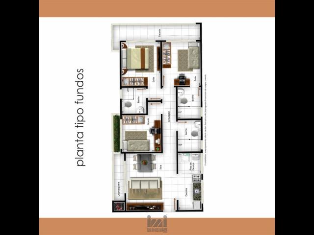 APARTAMENTO UMA QUADRA DO MAR EM CAIOBÁ - Foto 12