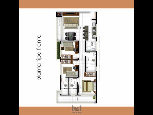 APARTAMENTO UMA QUADRA DO MAR EM CAIOBÁ - Foto 11