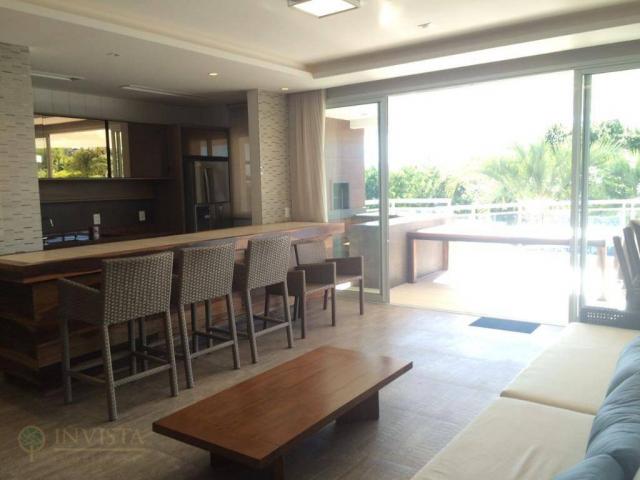 Lindo apartamento cachoeira do bom jesus com 4 suítes e piscina - Foto 8