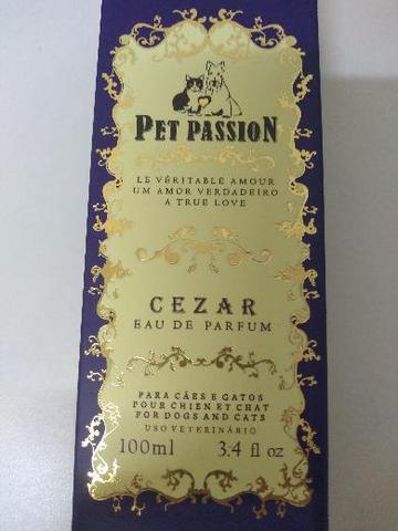 Perfume Pet Passion Cezar para cães e gatos