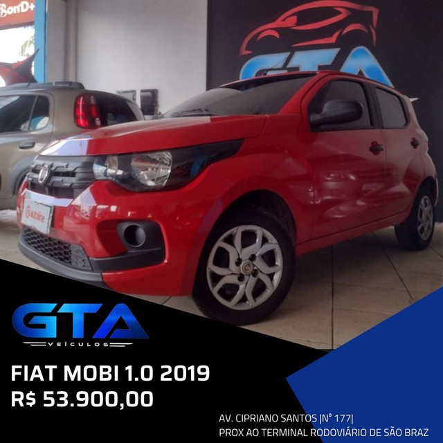 FIAT MOBI 1.0 2019  MEGA ECONÔMICO 