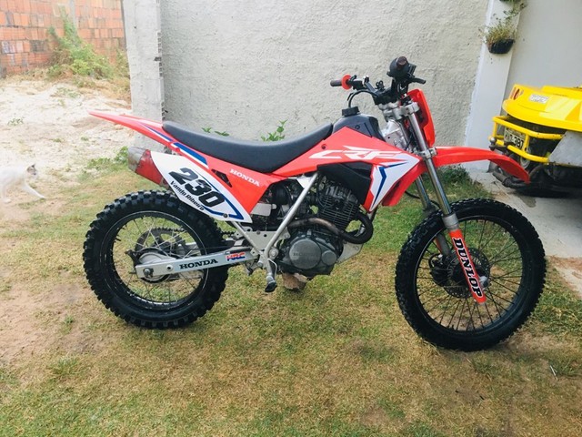 Trilhão de Moto em Comendador Venancio ITAPERUNA RJ Honda CRF 230 Pt 01 