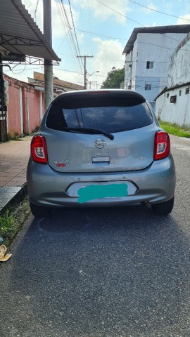NISSAN MARCH 2019/2020 CINZA PEROLADO