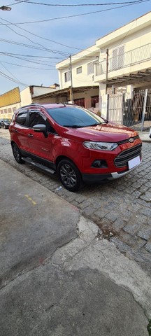 FORD ECO SPORT 1.6 FREESTYLE, BANCOS DE COURO, ESTRIBOS LATERAIS, RACKS DE TETO