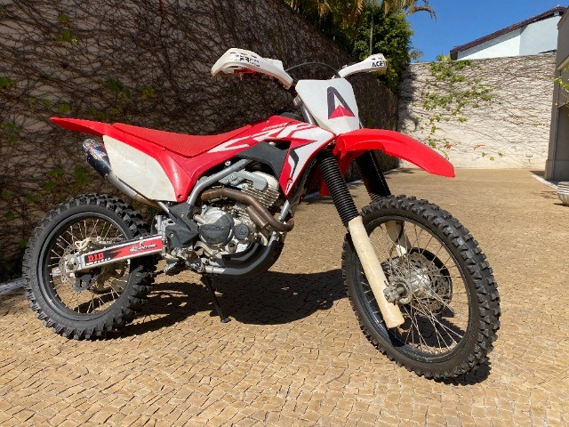 HONDA CRF250F 2019 COMPLETA + NF + CHAVE RESERVA