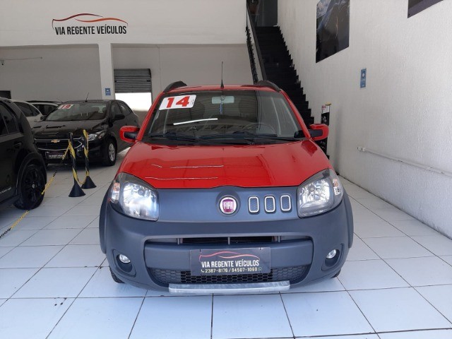 FIAT UNO WAY 1.0 4 PORTAS COMPLETO 2014 LINDO CARRO!!!