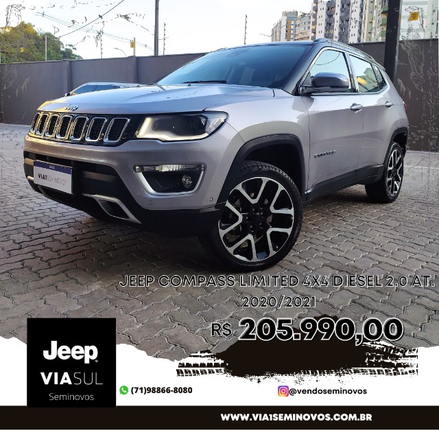 JEEP COMPASS LIMITED 4X4 TB DIESEL 2021 JEFERSON *