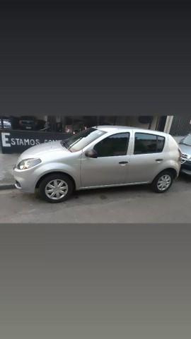 RENAULT SANDERO AUTHENTIC 1.0 2014 COMPLETO KM BAIXO PRONTO PARA APPS