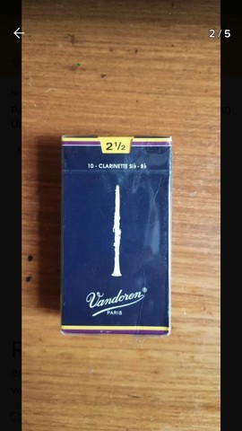 Palhetas de Sax e clarineta vandoren - Foto 3