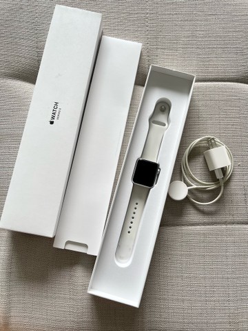 apple watch 3 38mm prata