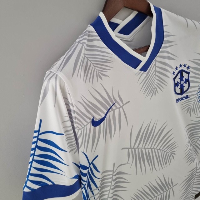 Camisa Brasil Branca Edição Especial Premium AAA+ Qualidade oficial Uniforme Seleção - Foto 4