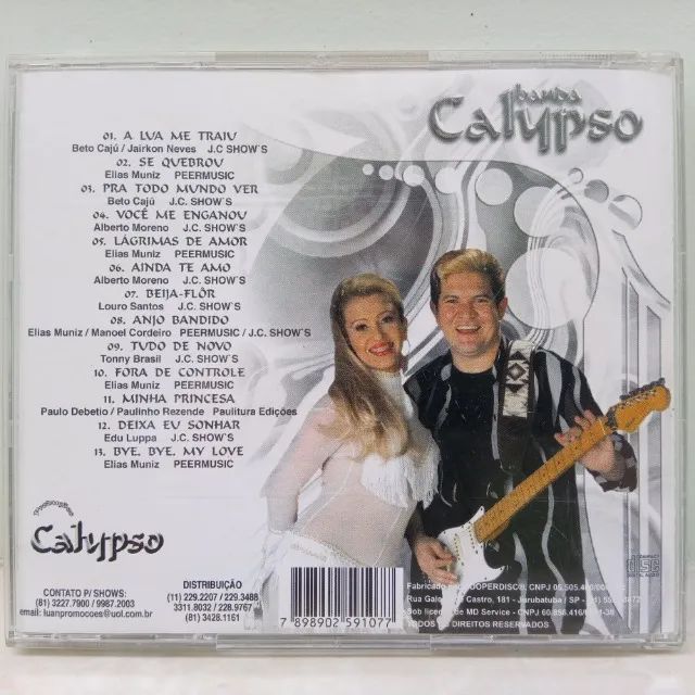 Cd Banda Calypso Volume 6 - Original - Foto 2