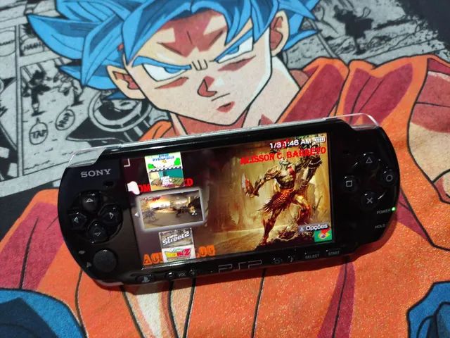 PSP da Sony 3001 Tem 150 Jogos,Black Piano!Original So Curtir! - Videogames  - Cidade Industrial, Curitiba 1253962719