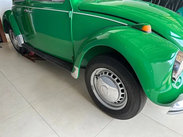 Jogo de rodas originais aro 15 de Fusca 4 furos, variant TL