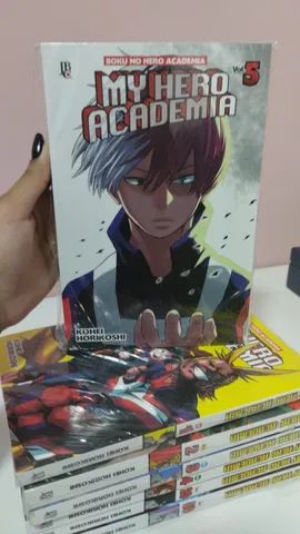 Livro Kit My Hero Academia Vol. 1 Ao 5