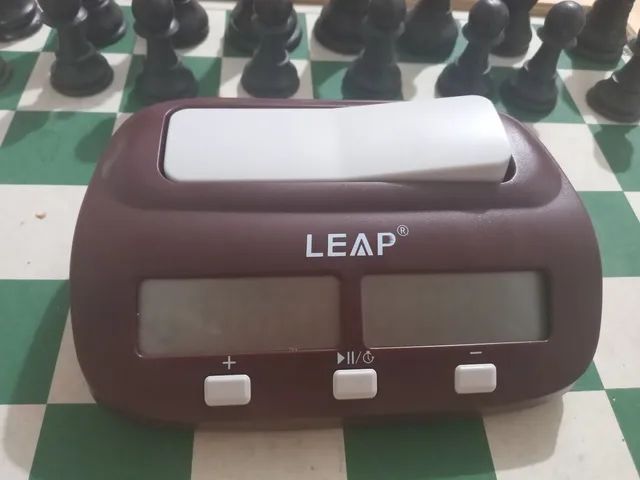 Relógio Digital de Xadrez Leap PQ9907S 