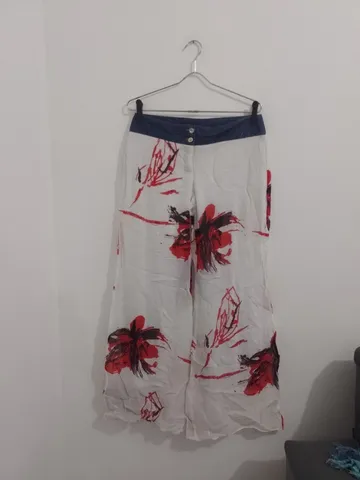 Calça Pantalona estampa