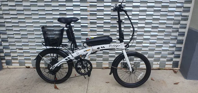 Bicicleta Elétrica Scooter Brasil 800W Aro 26 Garfo Fixo Com