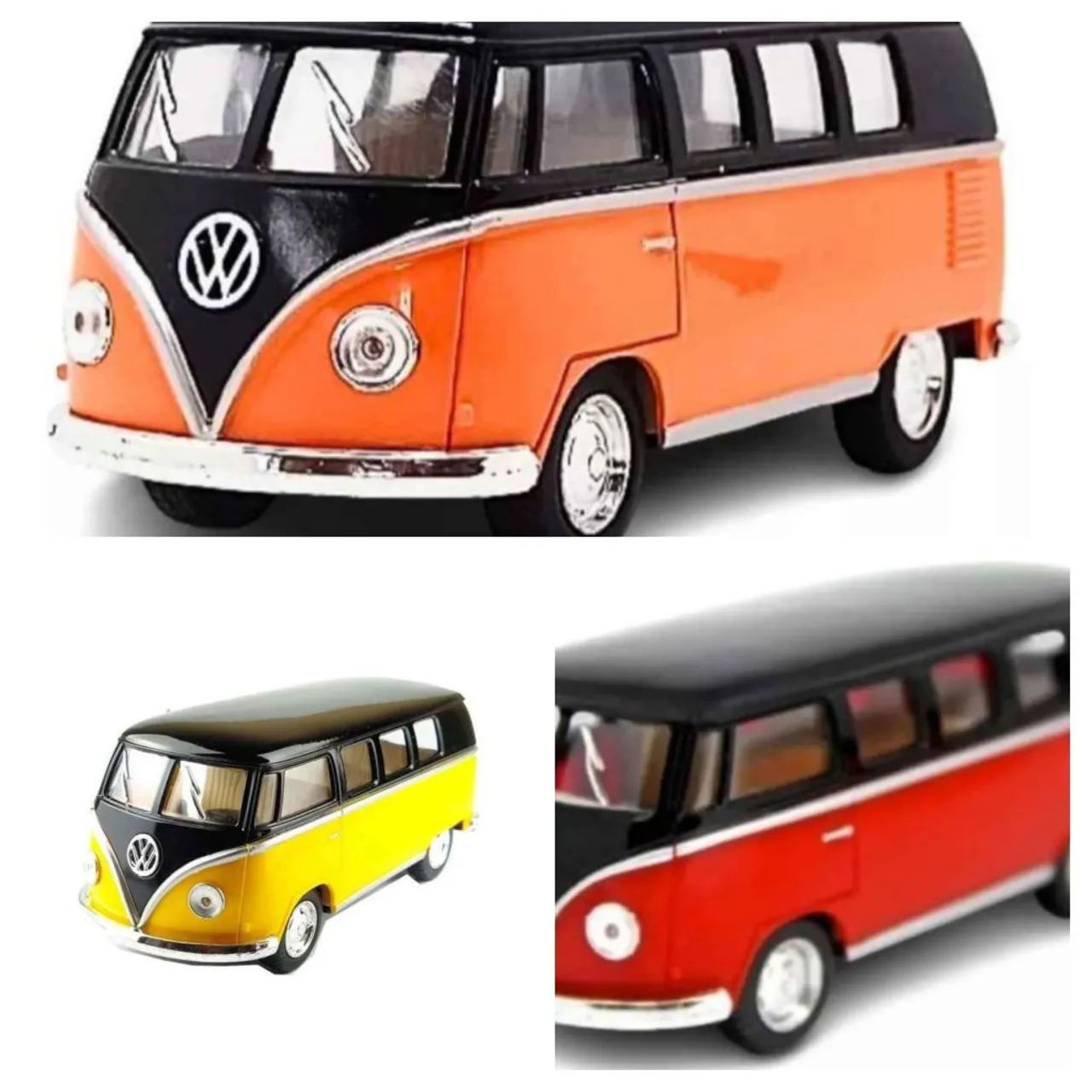 Kombi Volkswagen - Miniatura Colecionável KinsMart - Foto 2