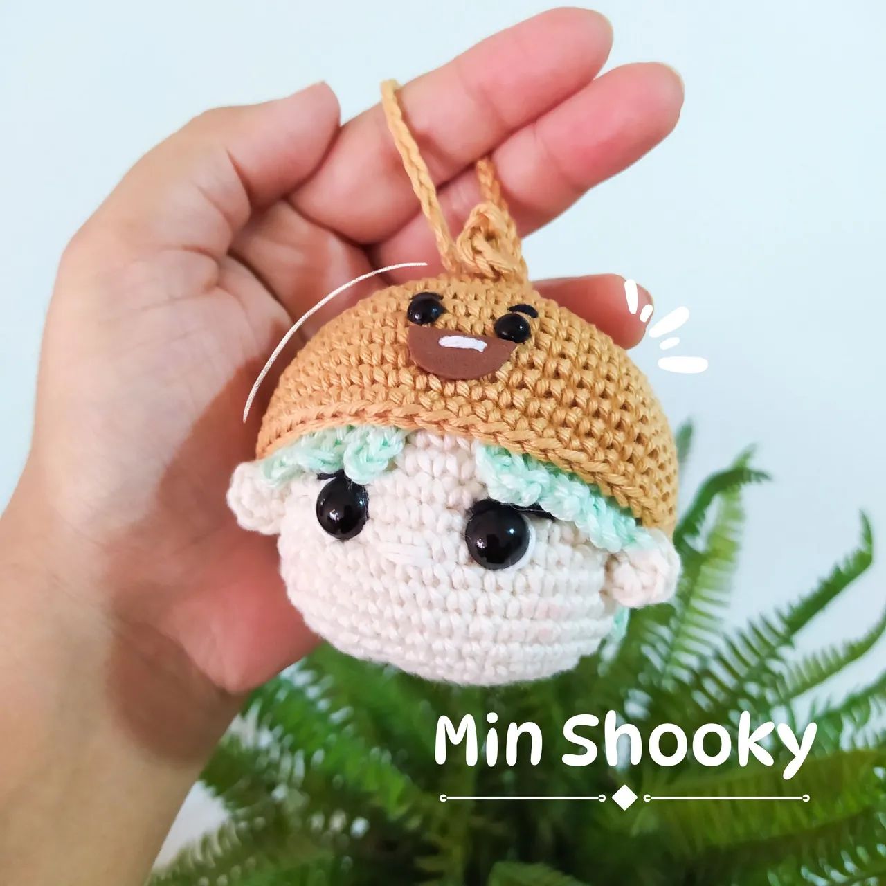 Min Shooky BTS Amigurumi (em crochê)