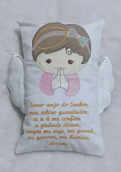 Almofada Anjo - Santo Anjo do Senhor