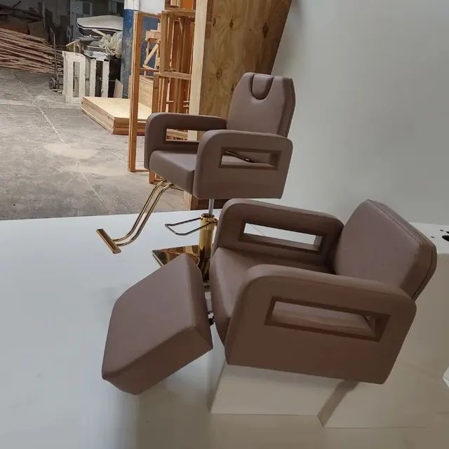 Lavatório e cadeira hidráulica para salão de beleza  - Foto 2