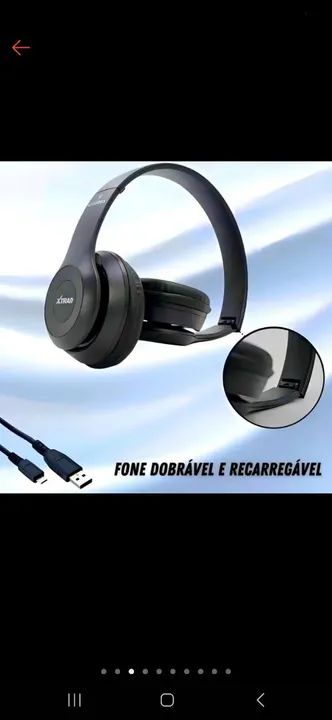 Fone de Ouvido Bluetooth Xtrad - Sem Fio - Novo - Foto 2