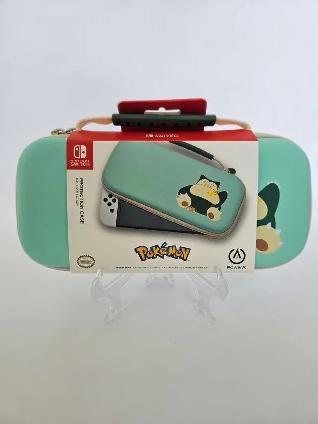 Case nitendo switch pokemon Snorlax power a nova e lacrada
