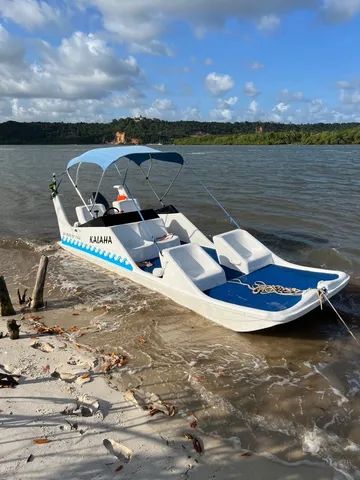 Jangada Flypper Motor 60hp todo revisado, com trim. - Foto 8