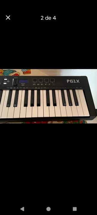 Teclado Midi amw P61 