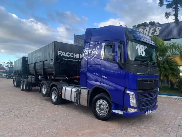 Volvo FH 540 + Bicaçamba ano 2022
