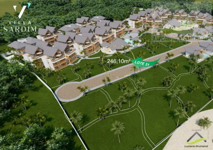 Lote Condomínio de Luxo Beira Mar Praia do Sardim Barra Grande