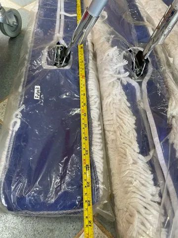 Esfregão Mop Vassoura Rodo Absorvente Microfibra  - Foto 4