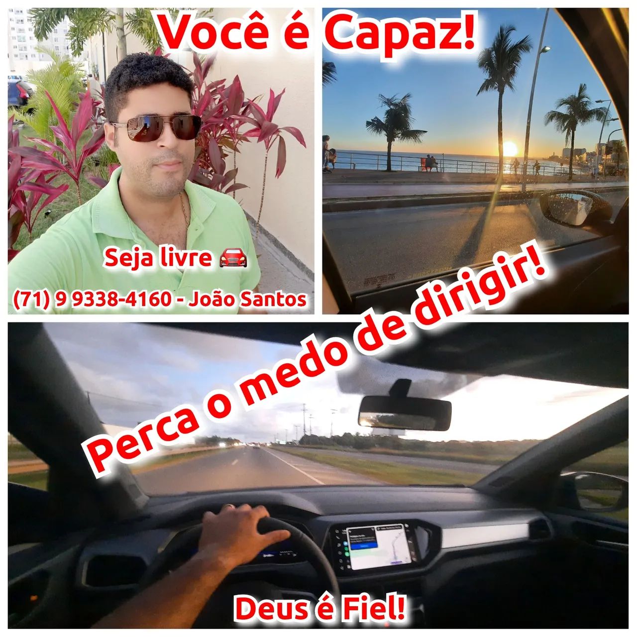 Aula para habilitados (carro)