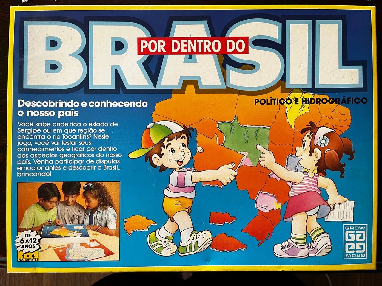 Quebra-cabeça Brasil - Mapa do Brasil