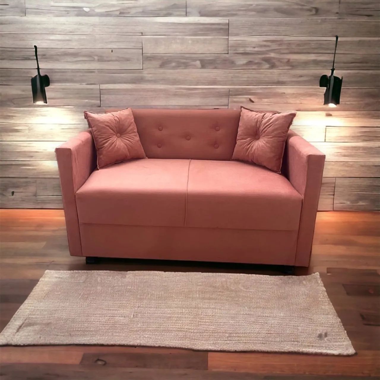 POLTRONA 2 LUGARES , Confortável e Decorativa! LINDA! Novo