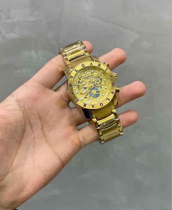 Relógio Bvlgari Skeleton série ouro Acessórios Sussuarana