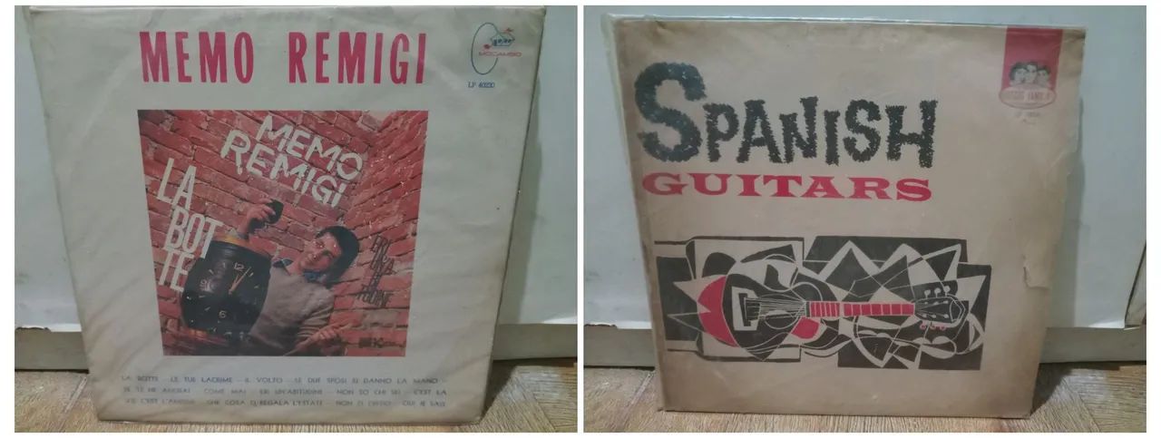 Lps Memo Remigi(Lá Bot Te)/Spanish Guitars/Disco se Vinil