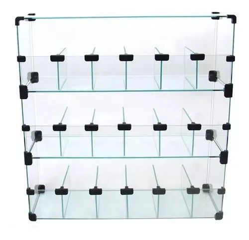 Baleiro De Vidro Multiuso P/ Padaria-mercado 0,60x0,60x0,20 - Foto 3