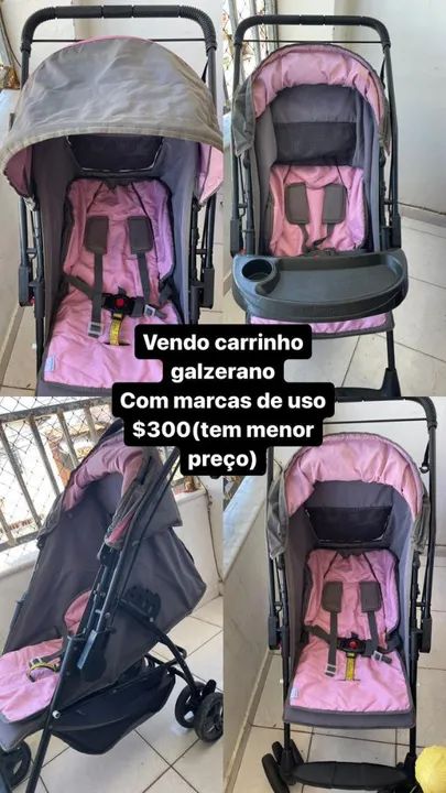 Carrinho de bb Galzerano.