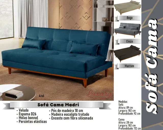 sala  escritorio sofa cama 