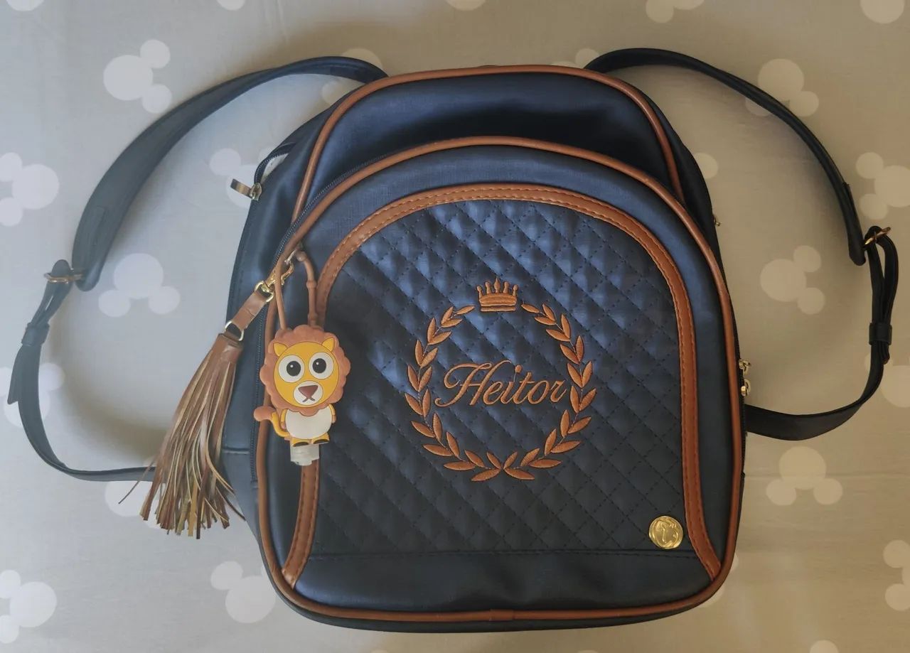 Kit Bolsa Maternidade 4 Peças personalizadas HEITOR  - Foto 3