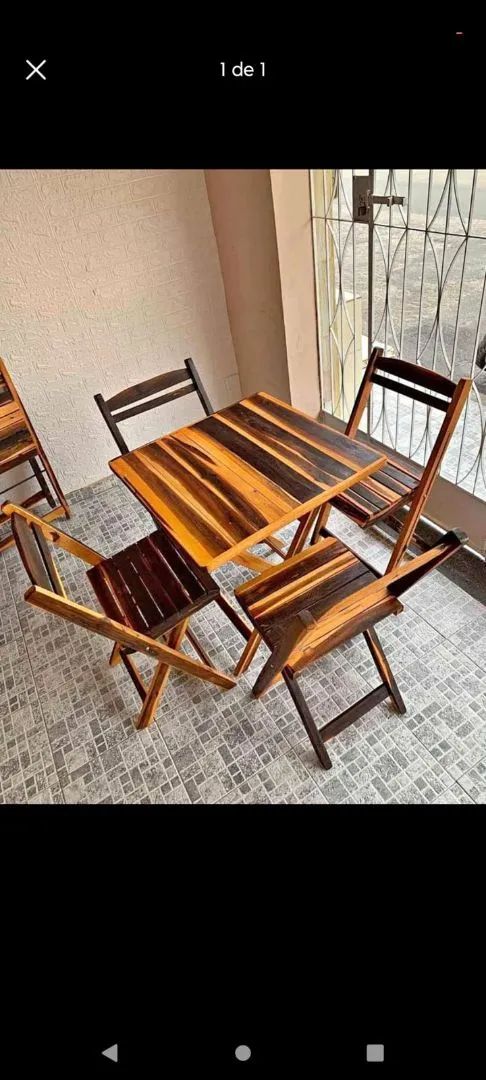Conjunto mesa de bar zap *22 - Foto 2