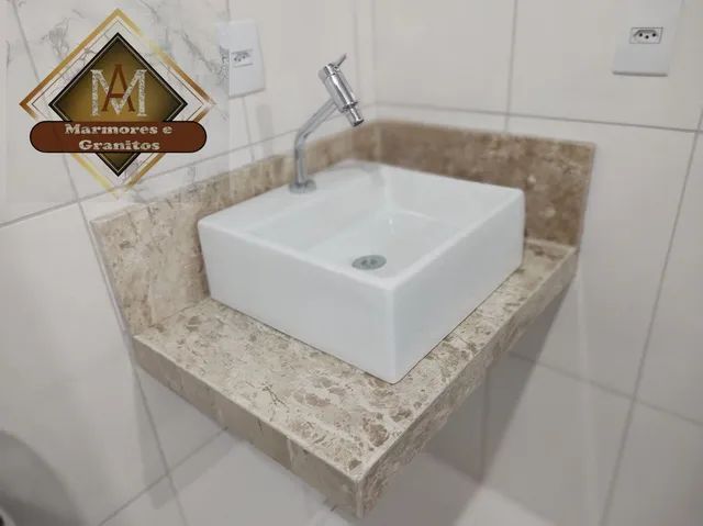 Mármore Granito Banheiro Beje  - Foto 2