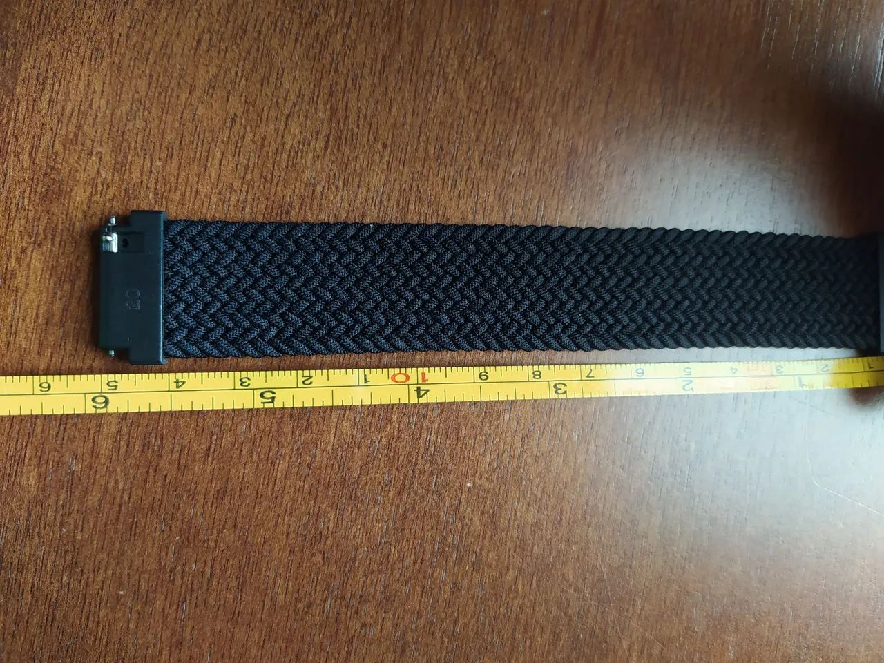 Pulseira para smartwatch 20mm em nylon trançado - tamanho M - Foto 4