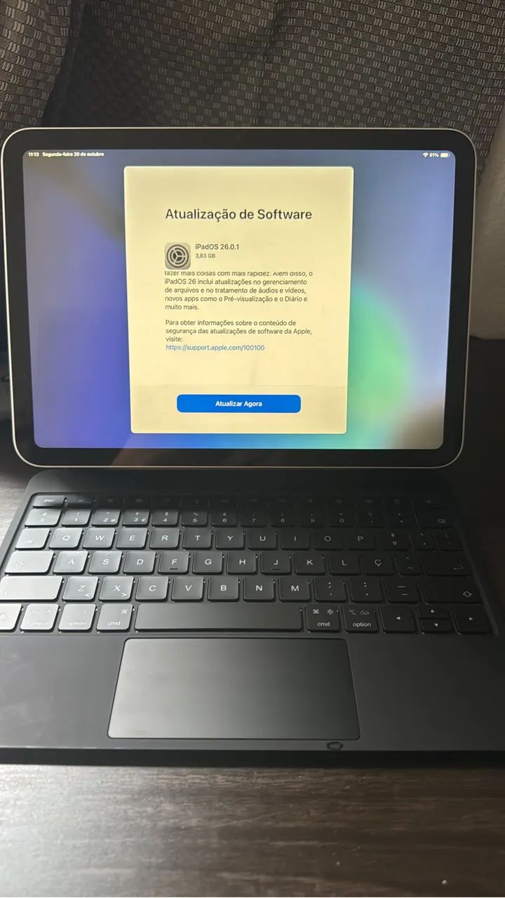 Capa teclado para iPad 10/11