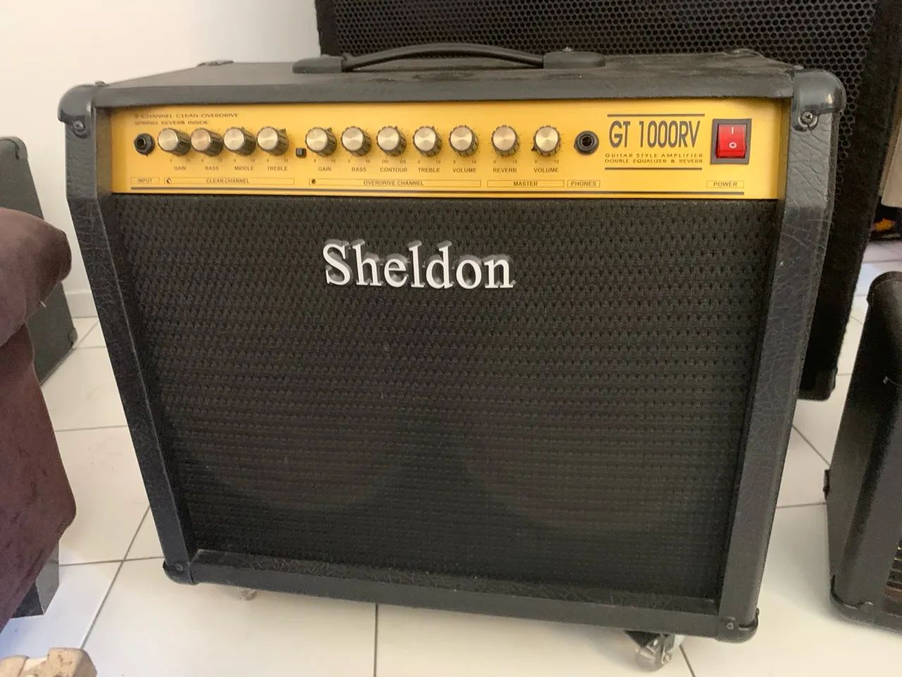 Amplificador Guitarra Sheldon GT 1000RV