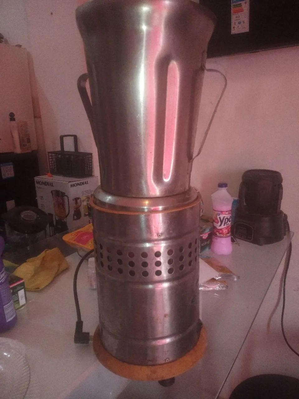 Liquidificador inox industrial